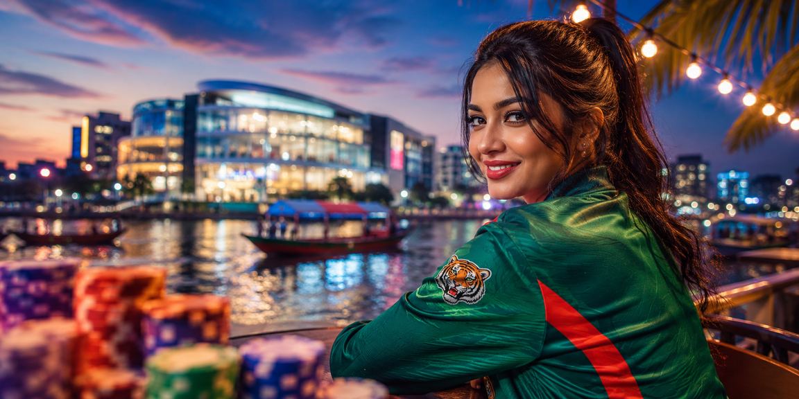ঢাকার সৈকতে ক্রিকেট বেটিং করছেন বাংলাদেশি খেলোয়াড়